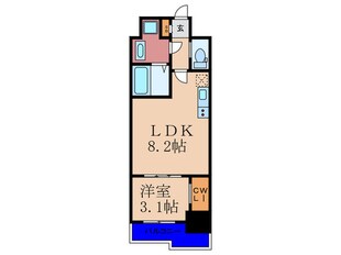 SERENｉTE福島ｓｃｅｌｔｏの物件間取画像